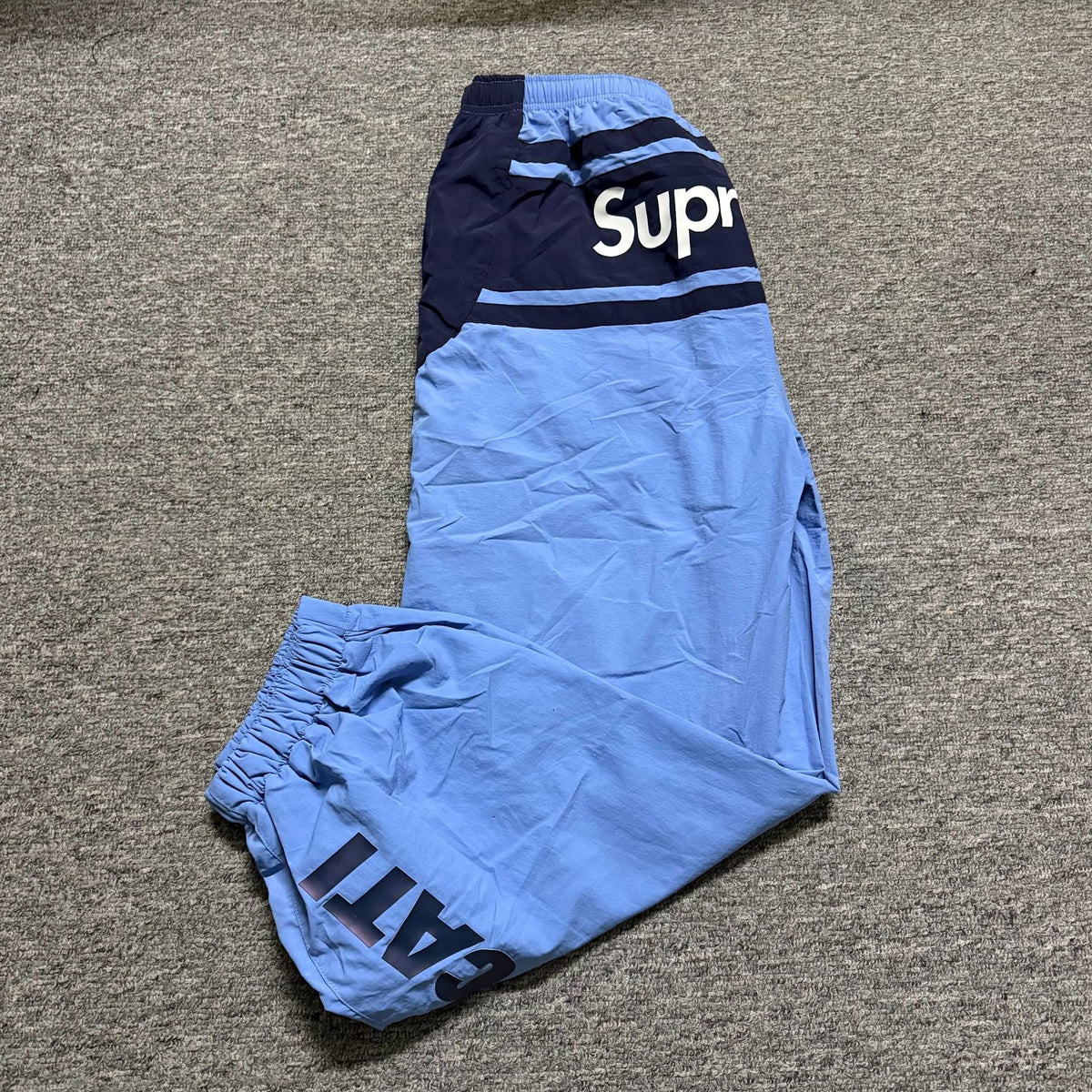 SupBox Logo Sweatpants, Heavyweight Fleece Unisex Streetwear Jogger Pants