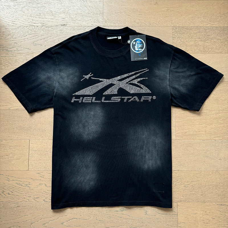 HS8002Hellstar Sports Logo Short Sleeve Graphic T‑Shirt
