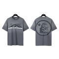 HS8015 Hellstar Sacred Symbol Vintage Washed Graphic T‑Shirt