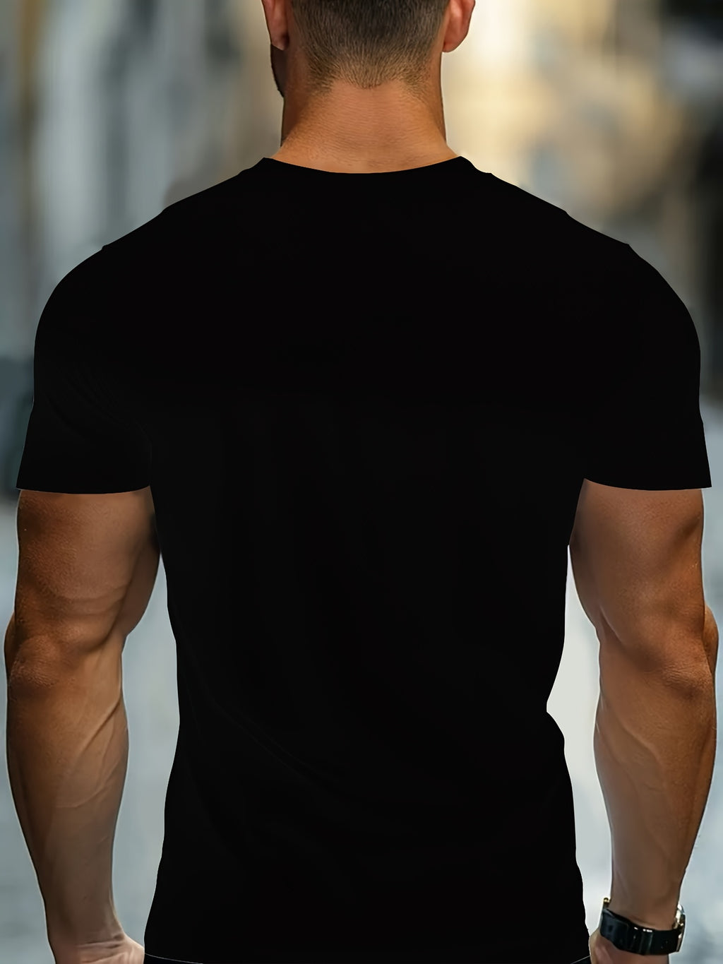 S6003 Skin-friendly thick cotton top, simple blank style, fashionable for everyday matching.