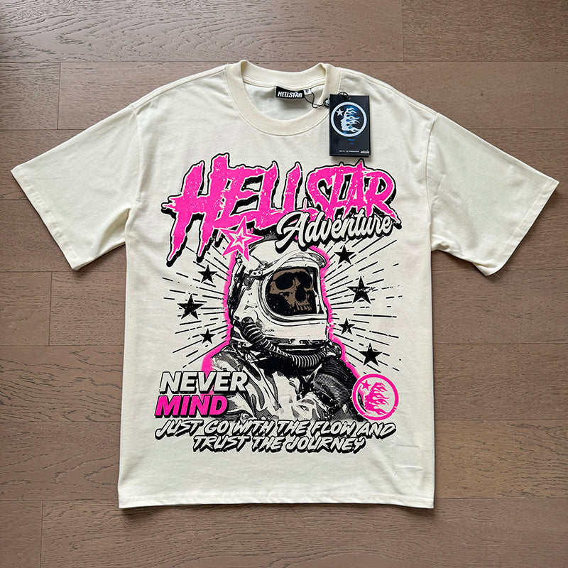 HS8020 Hellstar Icon Statement Print Oversized Streetwear T‑Shirt