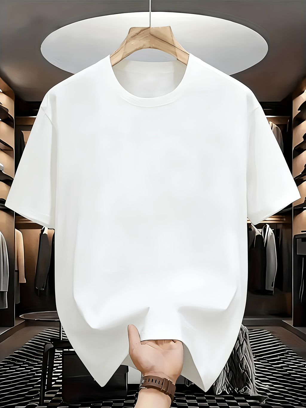 S6002 Heavyweight pure cotton sweatshirt, loose fit, plain design, trendy style for all seasons.