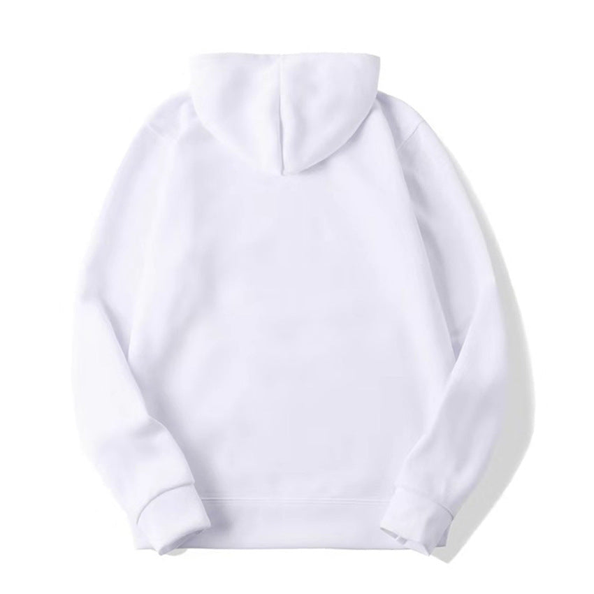 White black 100% cottton hoodies WB063008