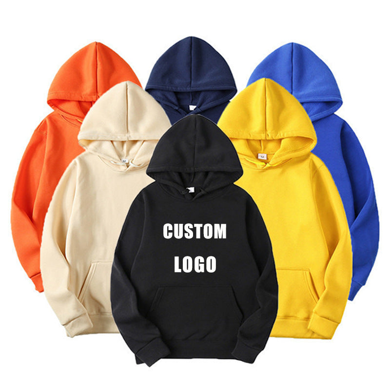 Free Custom the logo 340gsm /450gsm 100% hoodies for men