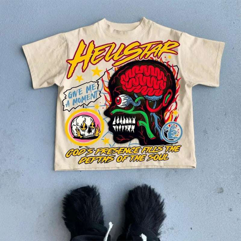 Hestar Short Sleeve 100% Tee shirts HS2001