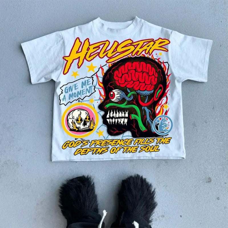 Hestar Short Sleeve 100% Tee shirts HS2001