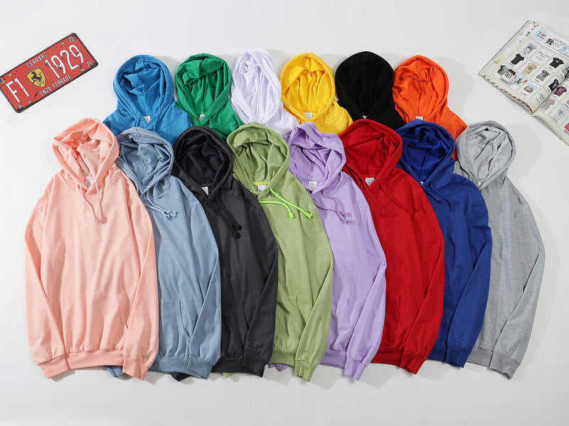 Blank Hoodies --100% Cotton Mixed All Colors