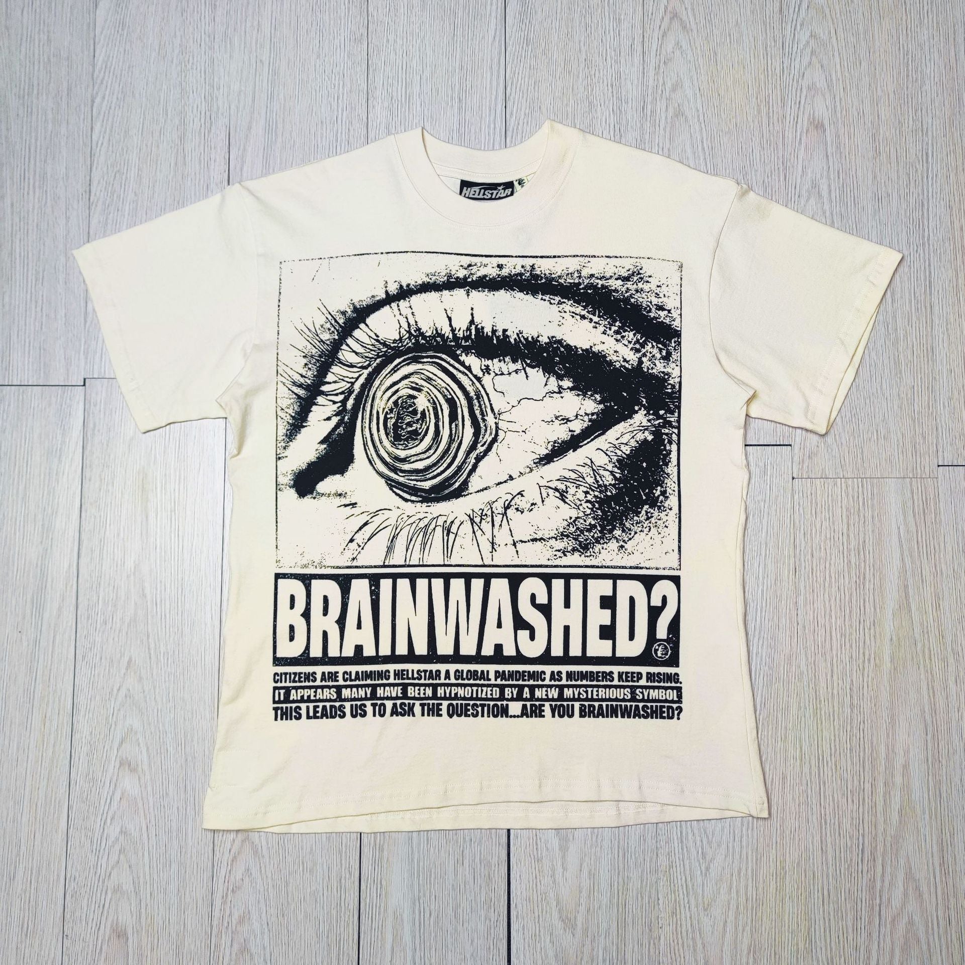 HS8006Hellstar Path To Paradise Distressed Graphic Tee