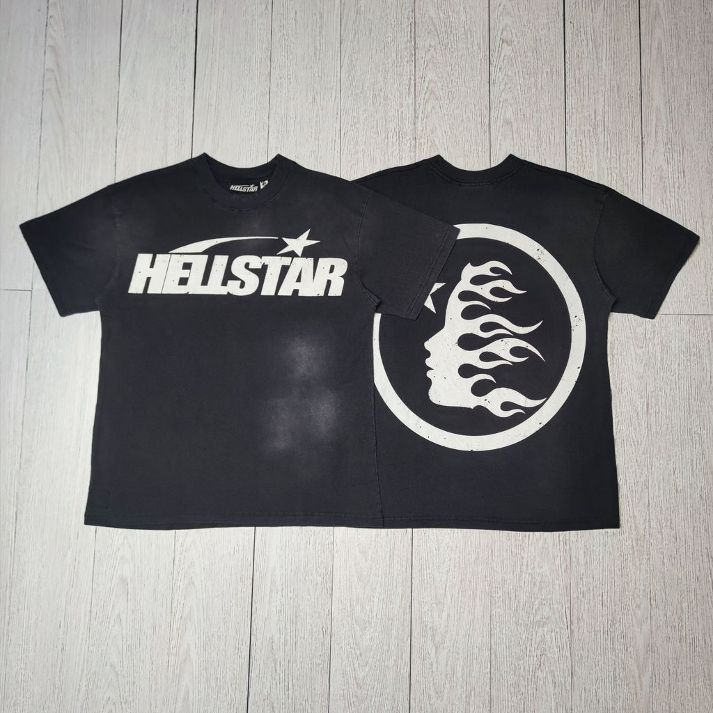 HS8007Hellstar Jesus Icon Graphic Oversized T‑Shirt