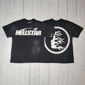 HS8007Hellstar Jesus Icon Graphic Oversized T‑Shirt