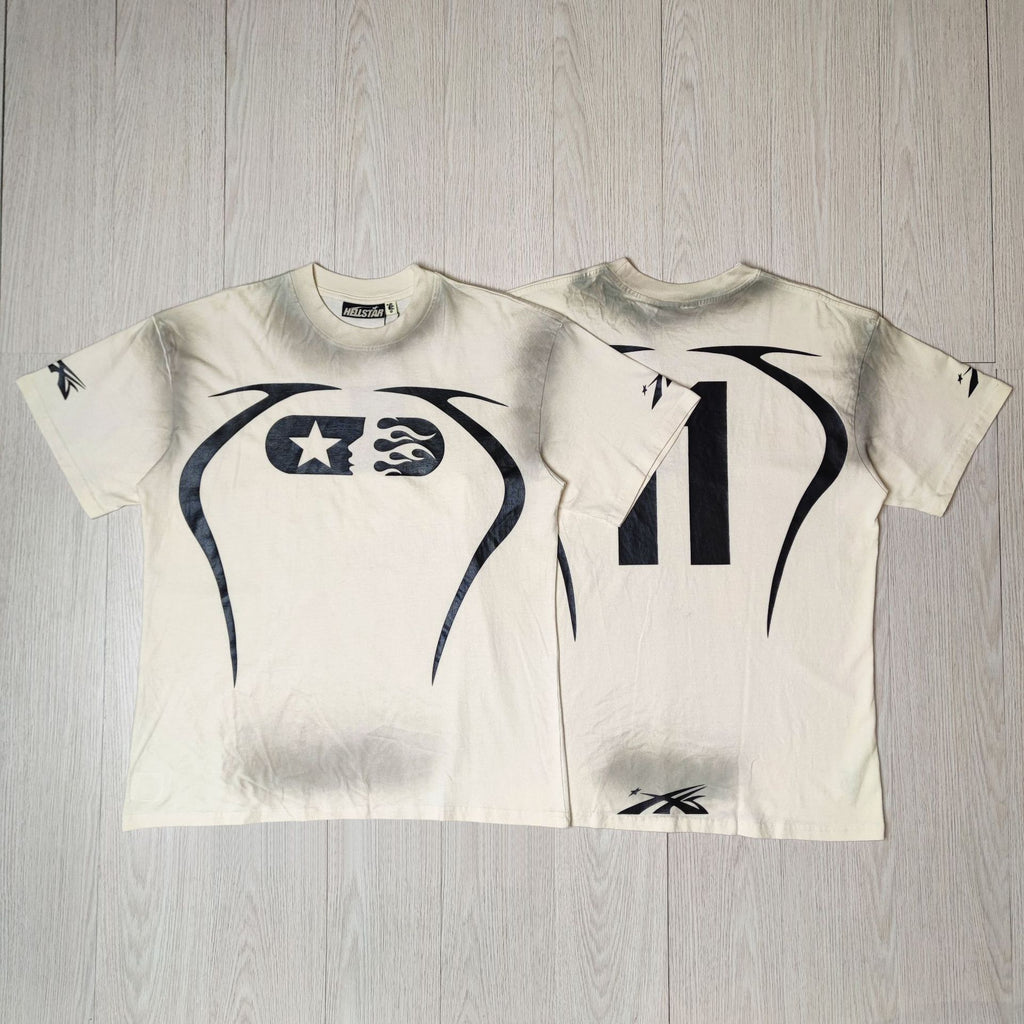 HS8007Hellstar Jesus Icon Graphic Oversized T‑Shirt