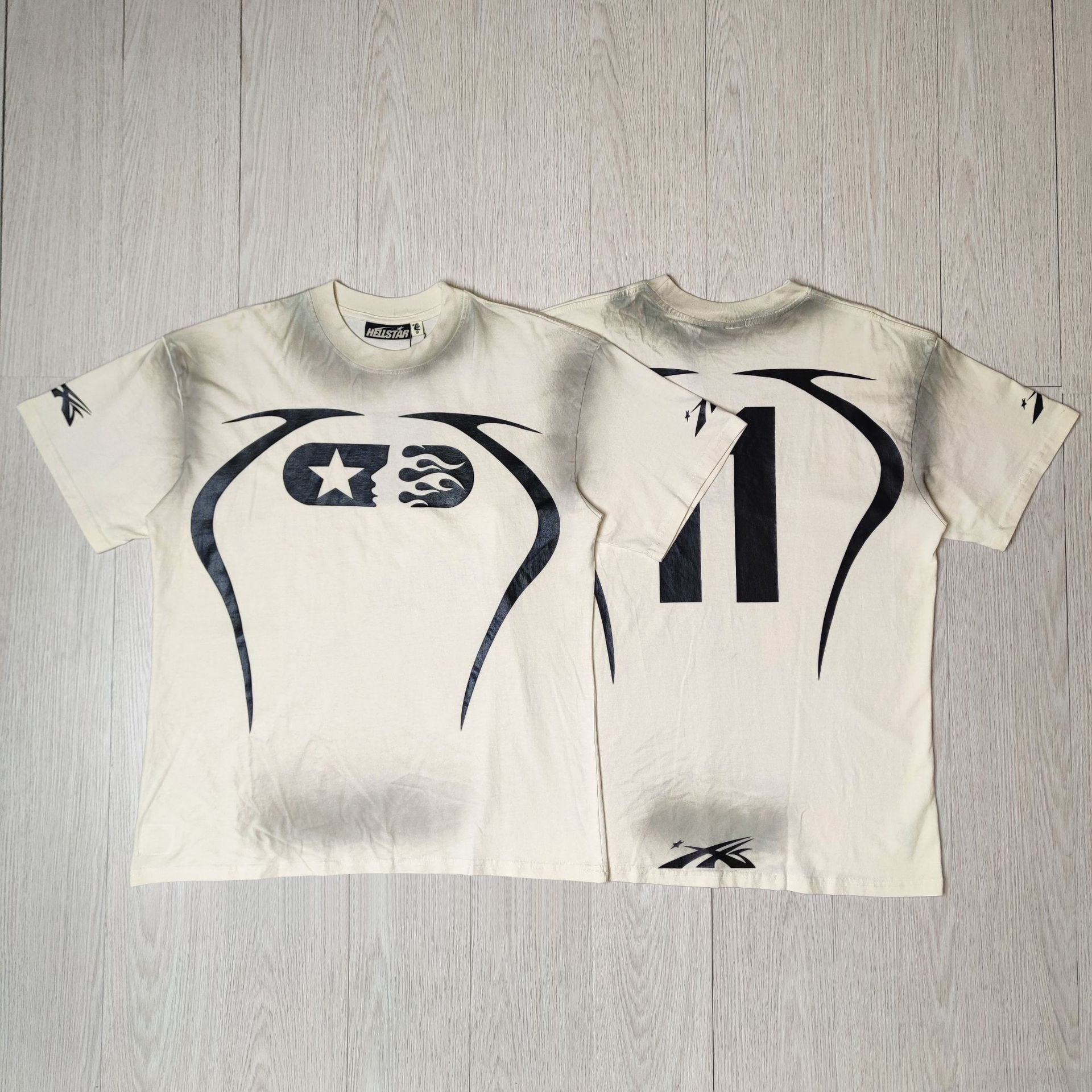 HS8007Hellstar Jesus Icon Graphic Oversized T‑Shirt