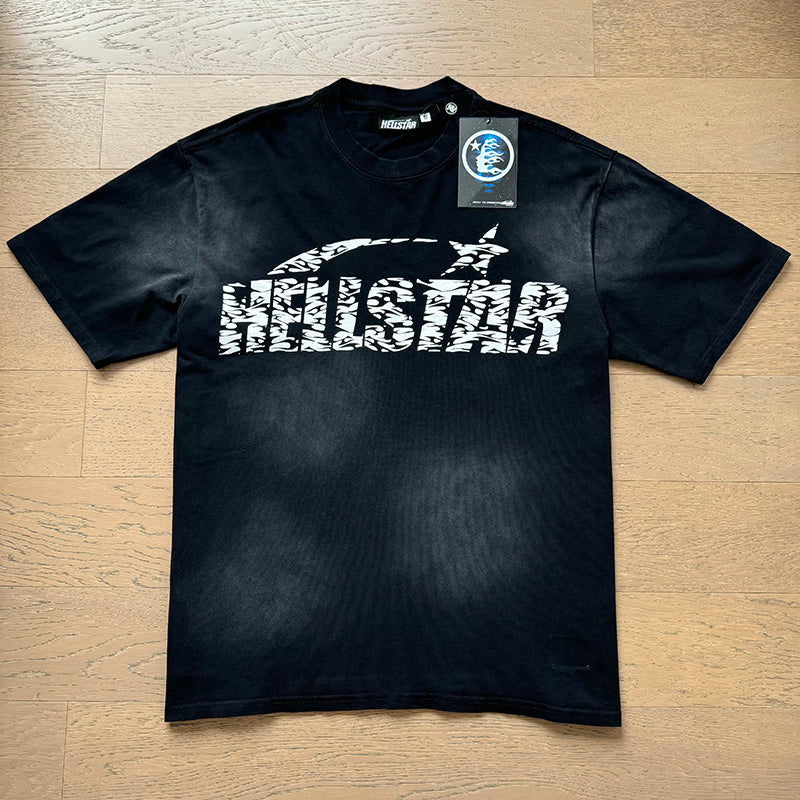 HS8020 Hellstar Icon Statement Print Oversized Streetwear T‑Shirt