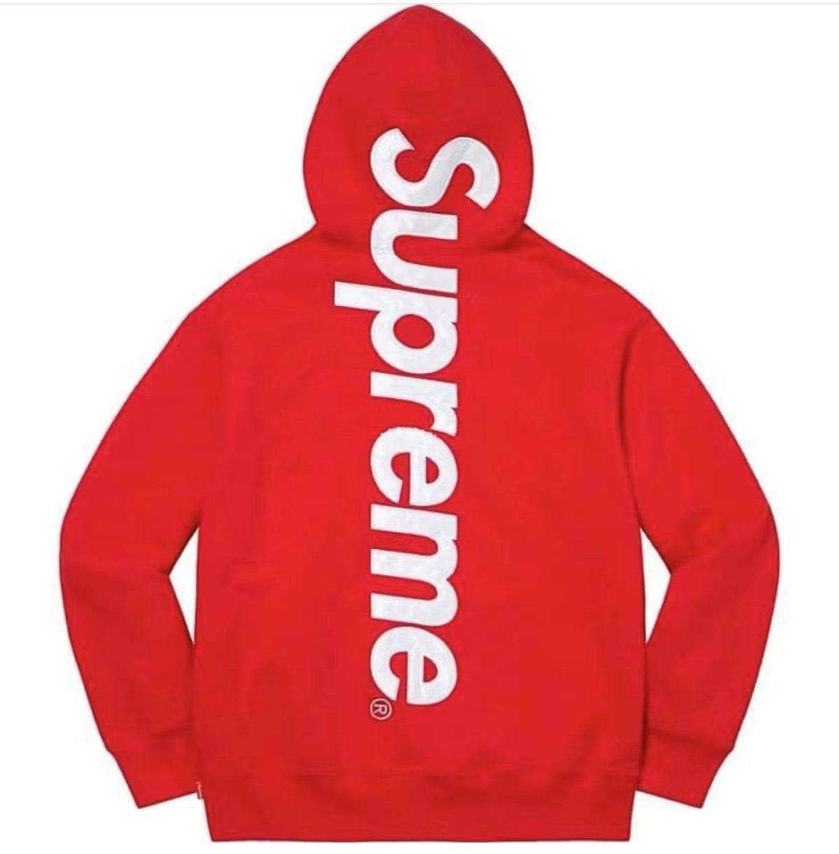 Sup Box Logo Hoodie, Classic Heavyweight Cotton Streetwear Pullover