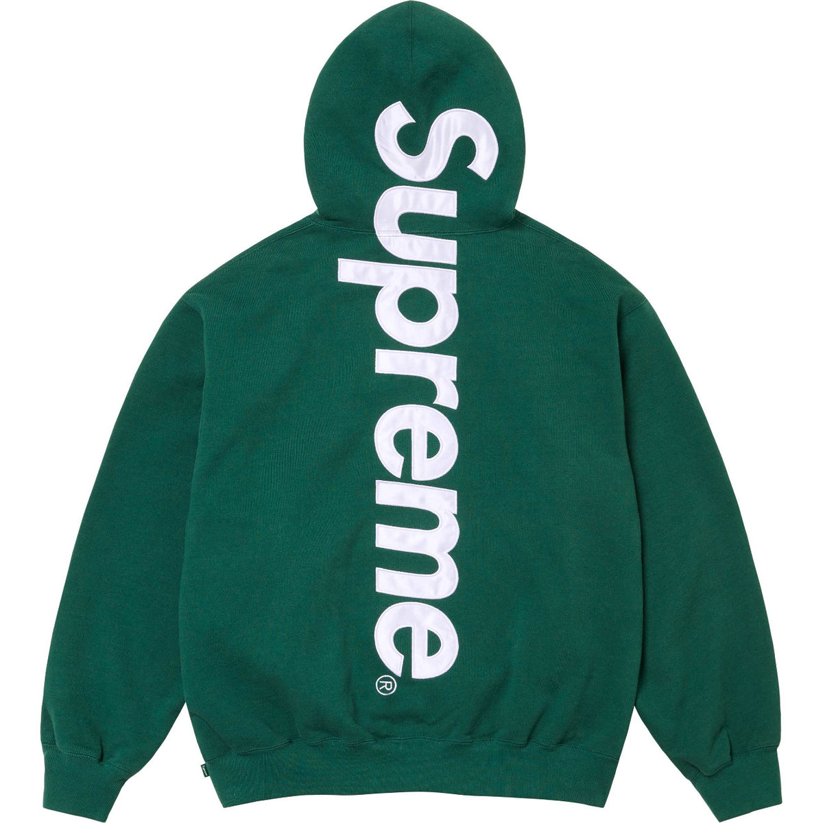 Sup Box Logo Hoodie, Classic Heavyweight Cotton Streetwear Pullover