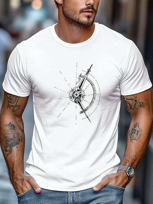 Breathable cotton fabric blank short sleeve top, comfortable to wear all summer long.